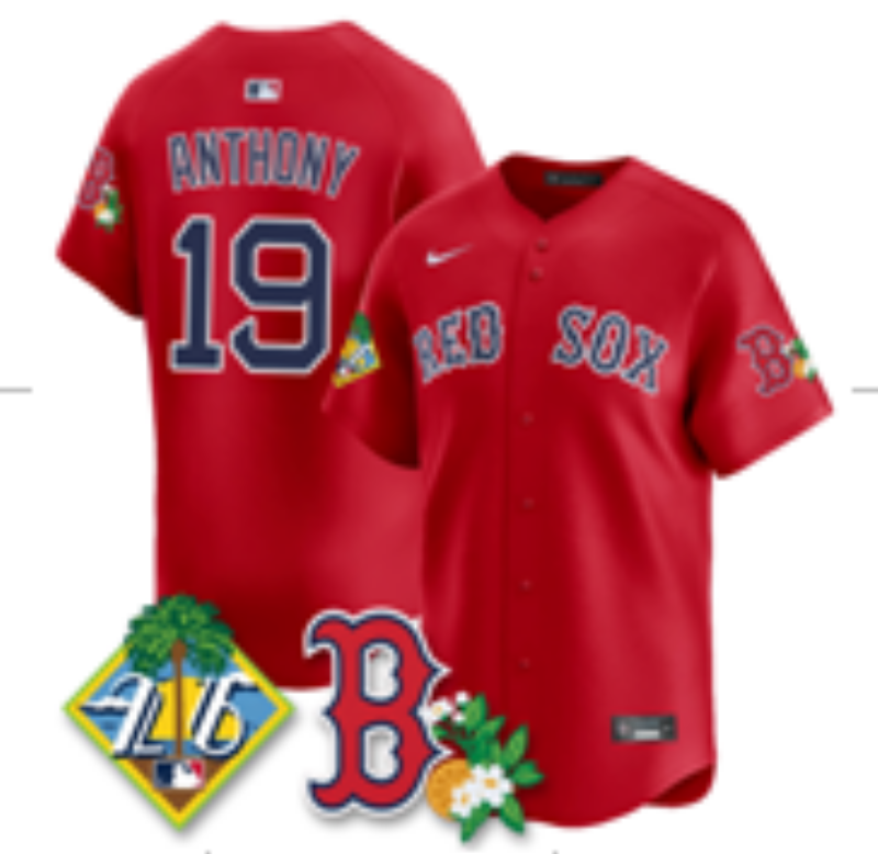 2026 Men Boston Red Sox #19 Anthony red Nike MLB Jersey 040100->boston red sox->MLB Jersey